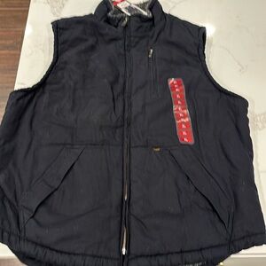 Lee Men's Workwear Canvas Vest | Black size XL